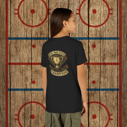 Youth “Hotel Mini Stick Champion” Tee