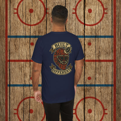 “Built Different” Adult Goalie Tee
