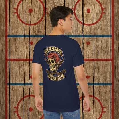 “Girls Play Harder” Adult Tee