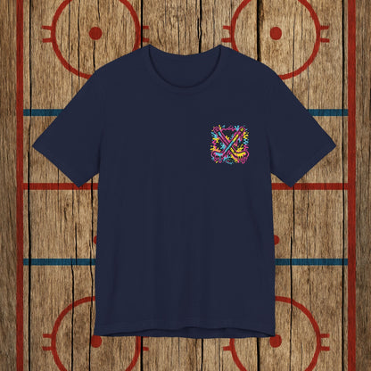 Top Cheddar Hockey T-Shirt – Funny Adult Sniper Shirt for Hockey Players and Fans
