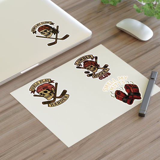 Lumber Hockey OG sticker sheet