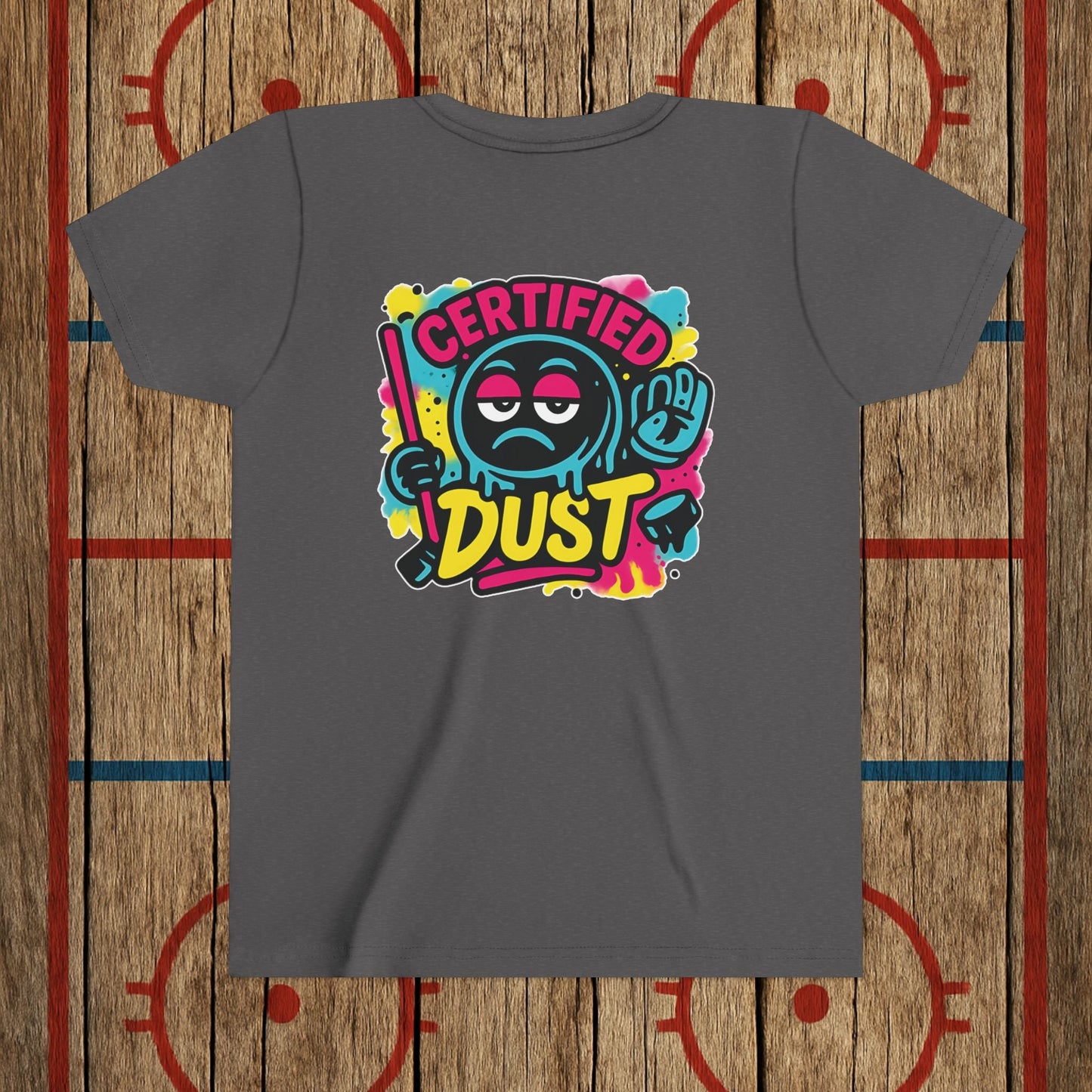 Certified Dust Youth Tee – Built for the Rink Rats