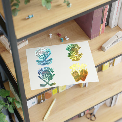 Lumber Hockey OG sticker sheet