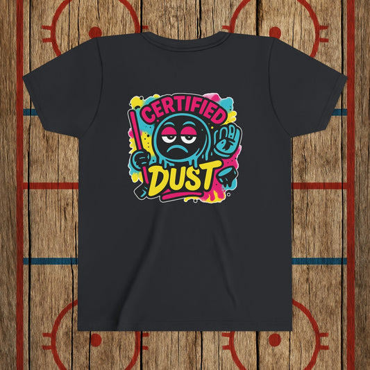Certified Dust Youth Tee – Built for the Rink Rats