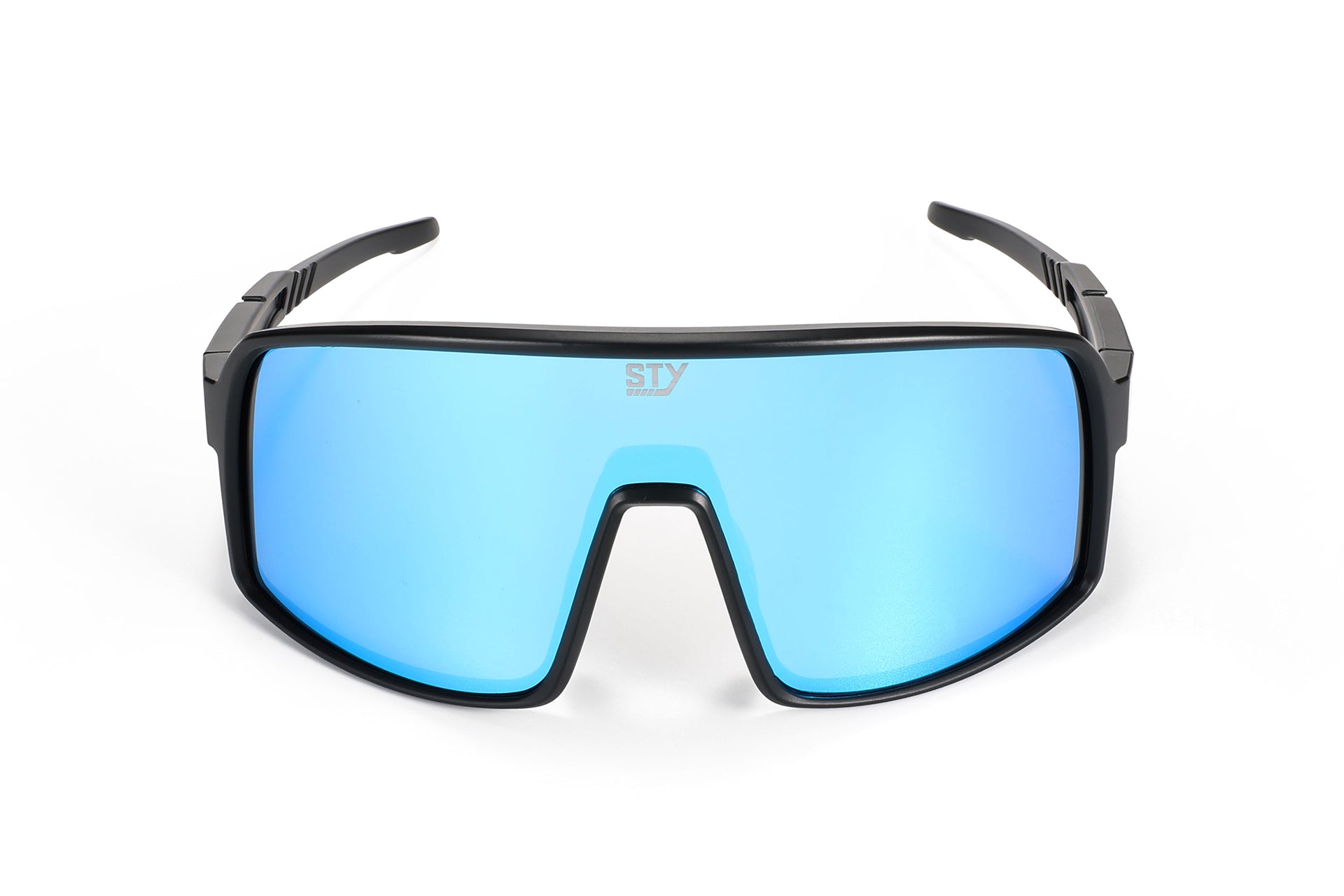 Affordable Blue Oversized Sports Sunglass