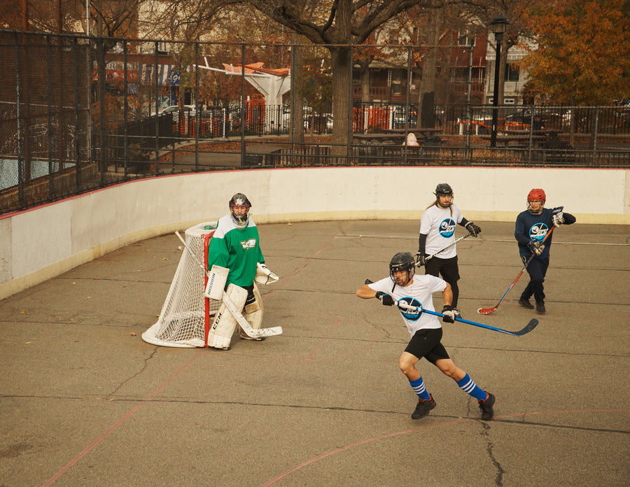 NABHL outdoor ball hockey